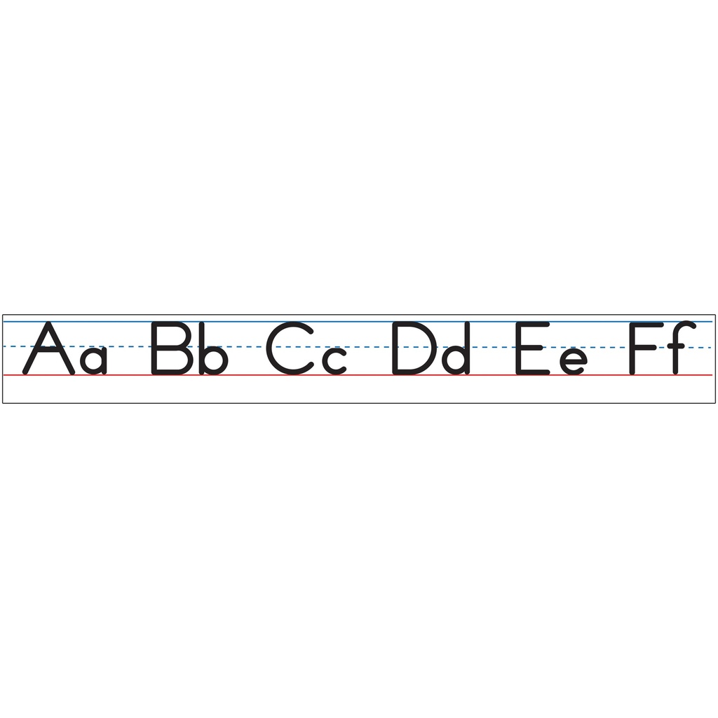 Large Magnetic Manuscript Alphabet Line 10'