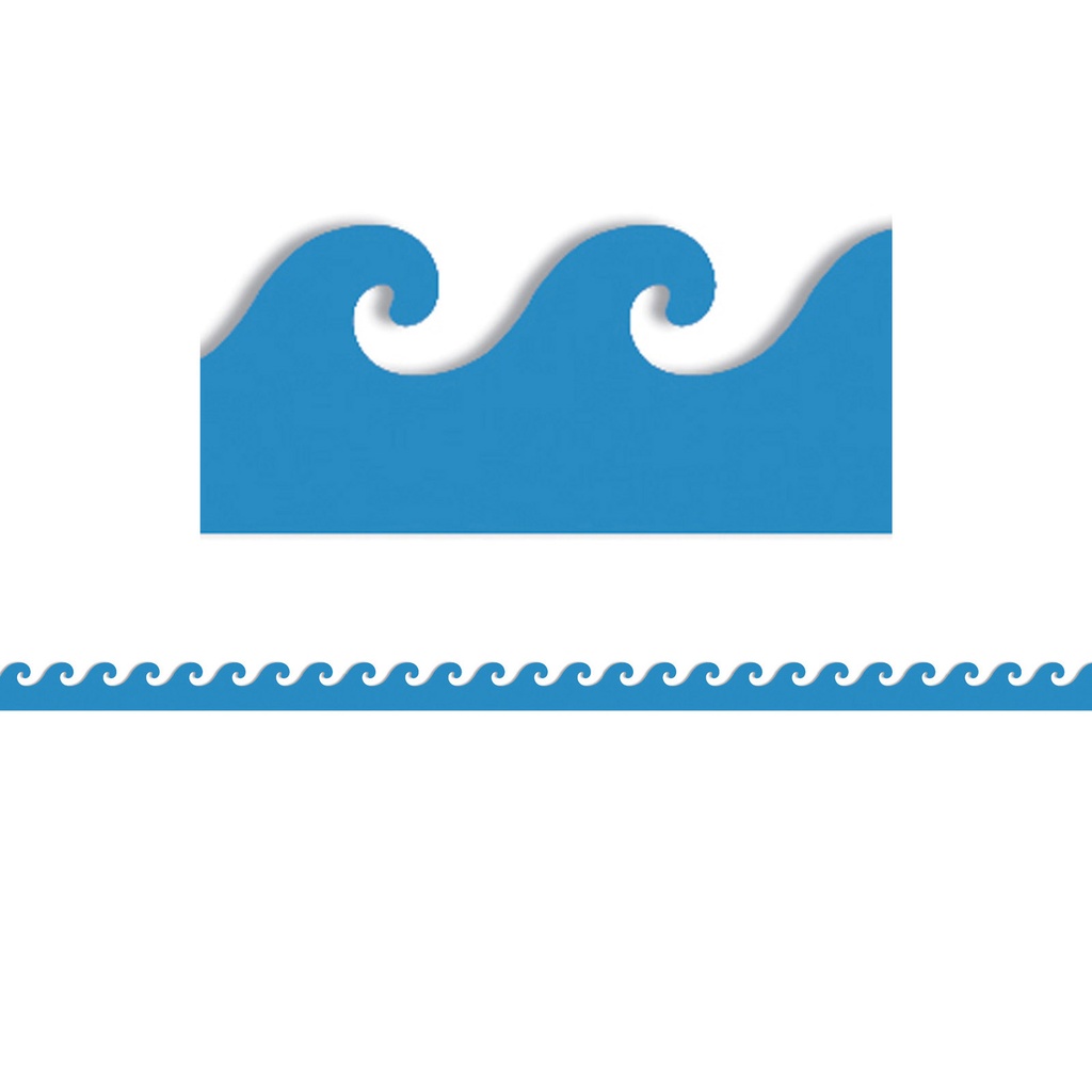 Blue Waves Mighty Brights™ Border 36 Feet