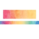 Watercolor Straight Rolled Border Trim