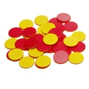 Plastic Two-Color Counters Set of 200