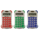 Colorful 8 Digit Handheld Calculators Pack of 3
