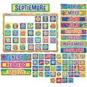 Color My World Spanish Calendar Bulletin Board Sets