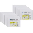White Hardcover Blank Books 8" x 6" Landscape 12ct