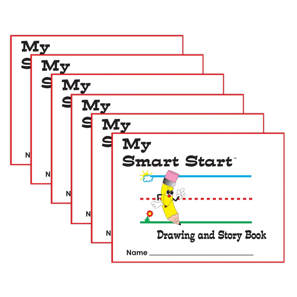 Smart Start Landscape Handwriting Journals Grades K-1 Pack of 6