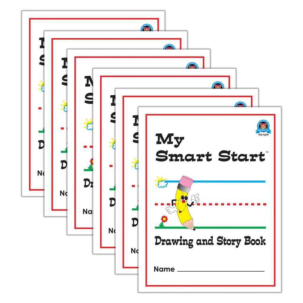 Smart Start Portrait Handwriting Journals Grades 1-2 Pack of 6