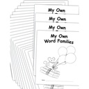 My Own Books: My Word Families Book 25 Pack