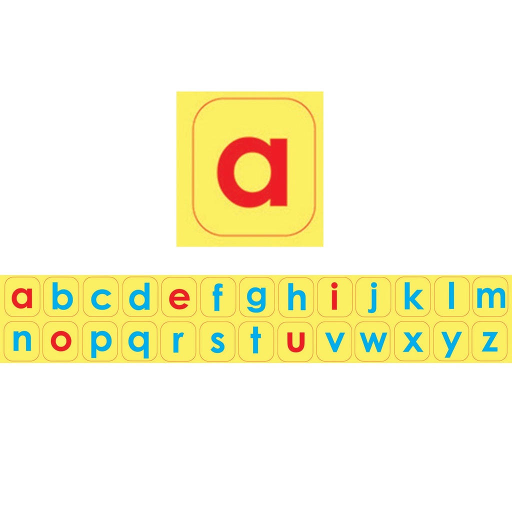 Foam Lowercase Die-Cut Magnetic Letters 104 Pieces