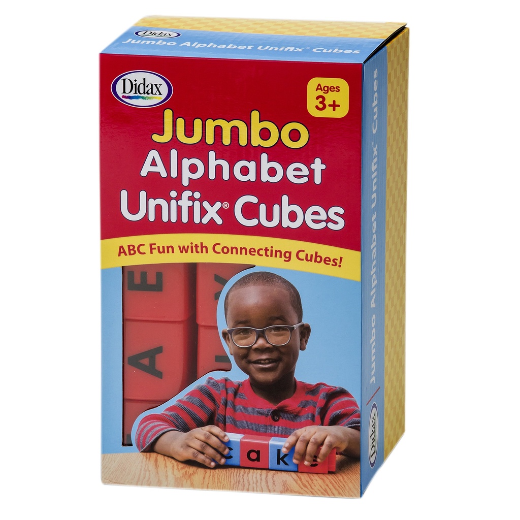 Jumbo Alphabet Unifix® Cubes Set of 30
