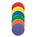 Rounded Edge 9" 6 Color Foam Discs Set