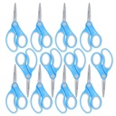 5" Pointed Soft Handle Assorted Colors Kids Scissors 12ct 