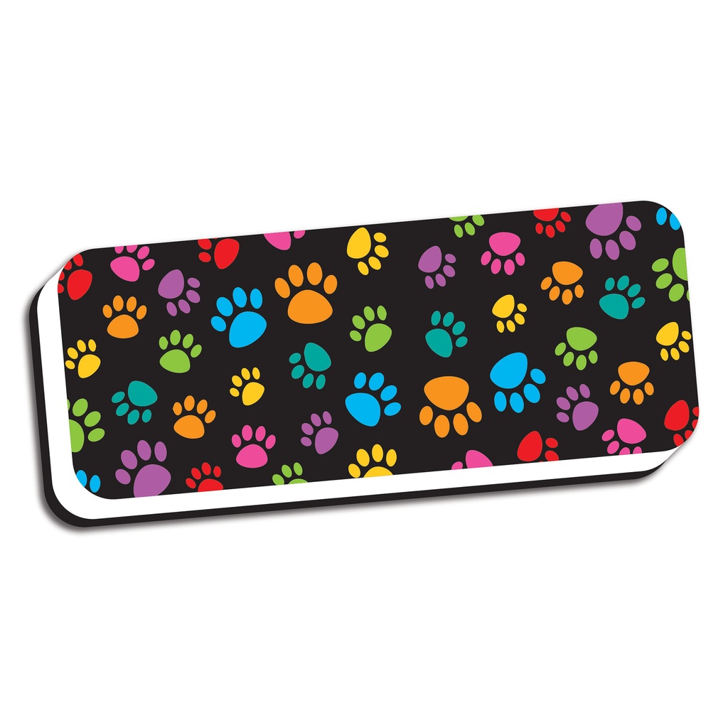 Colorful Assorted Paw Pattern Magnetic Whiteboard Eraser 