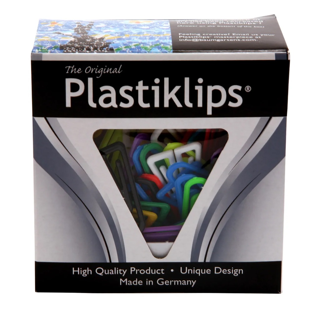 Assorted Colors Large Size Paper Clip Pack of 200