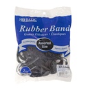 Black Assorted Sizes Rubber Bands 2 oz./56.70 g