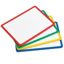 Four Color Plastic Framed Metal Whiteboards Set of 4
