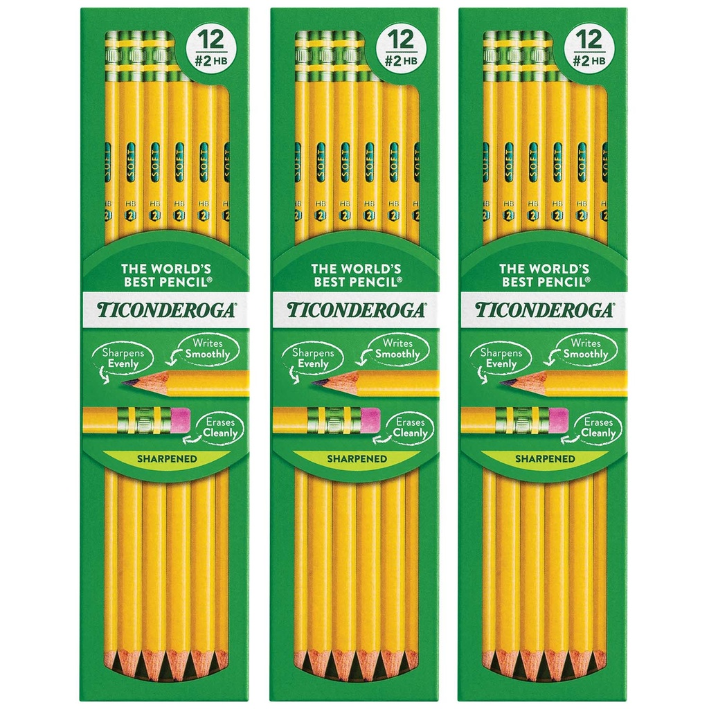 Pre-Sharpened No. 2 Pencils 36ct