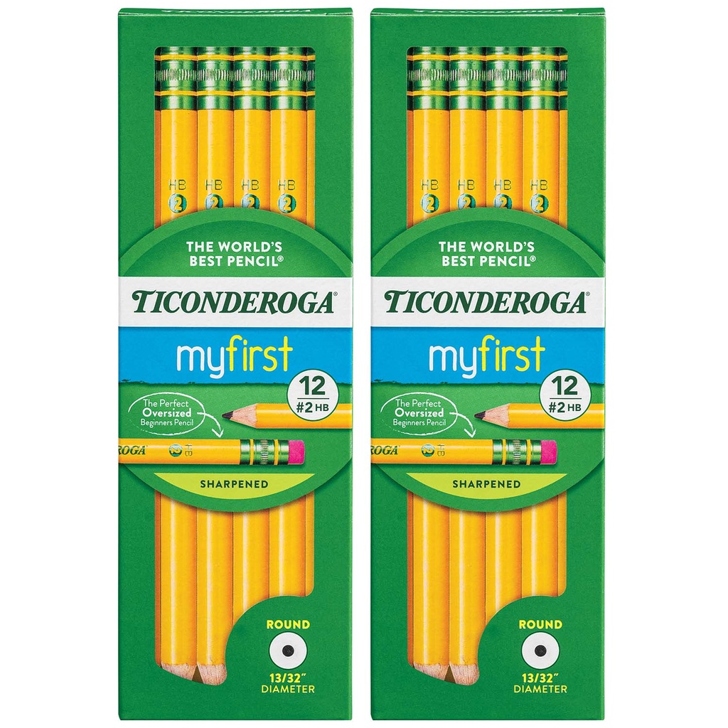 My First® Primary Size No. 2 Pencils with Eraser 24ct
