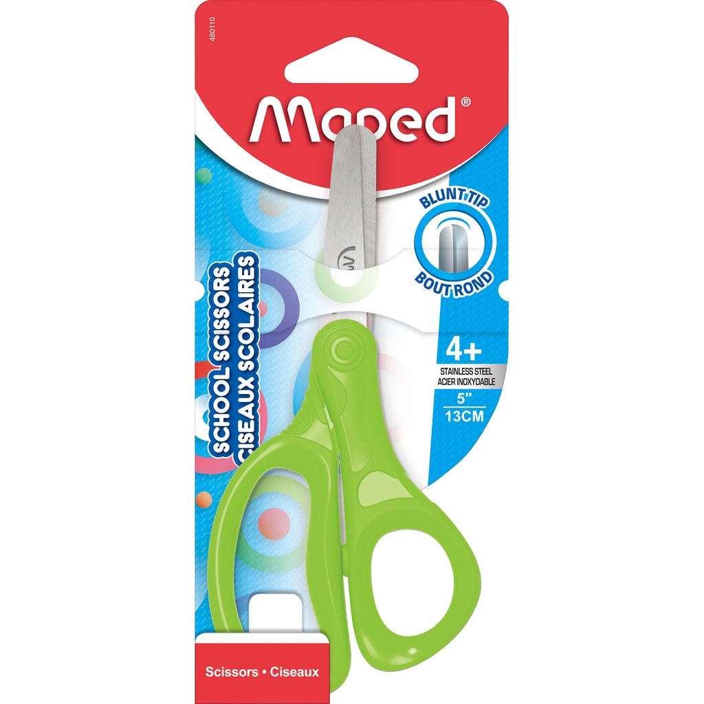 Assorted Essential 5" Blunt School Scissors