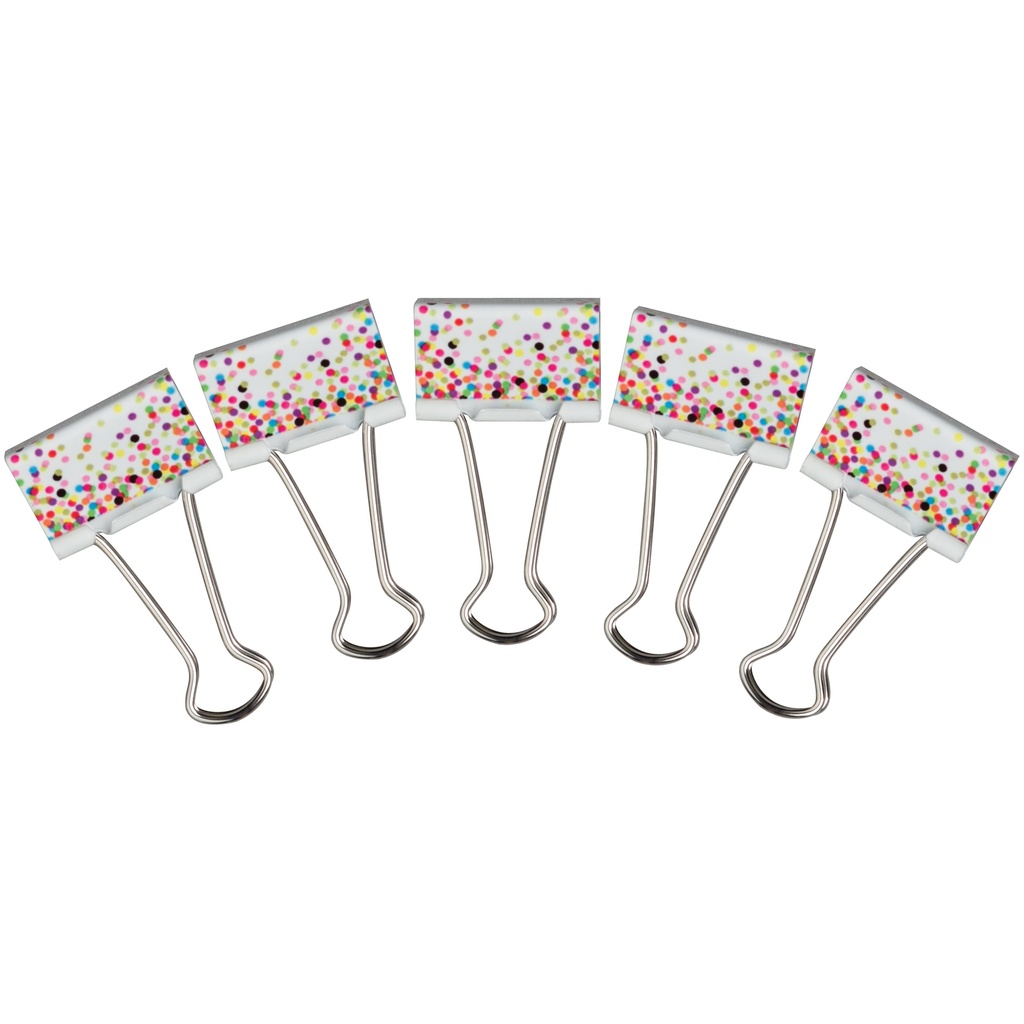 Medium Confetti Binder Clips