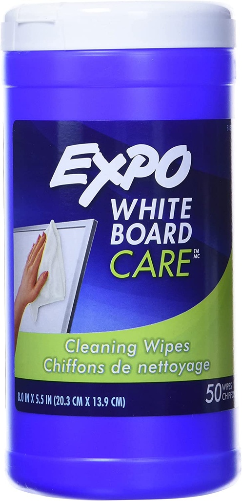 Expo White Board Cleaner Towelettes 50ct