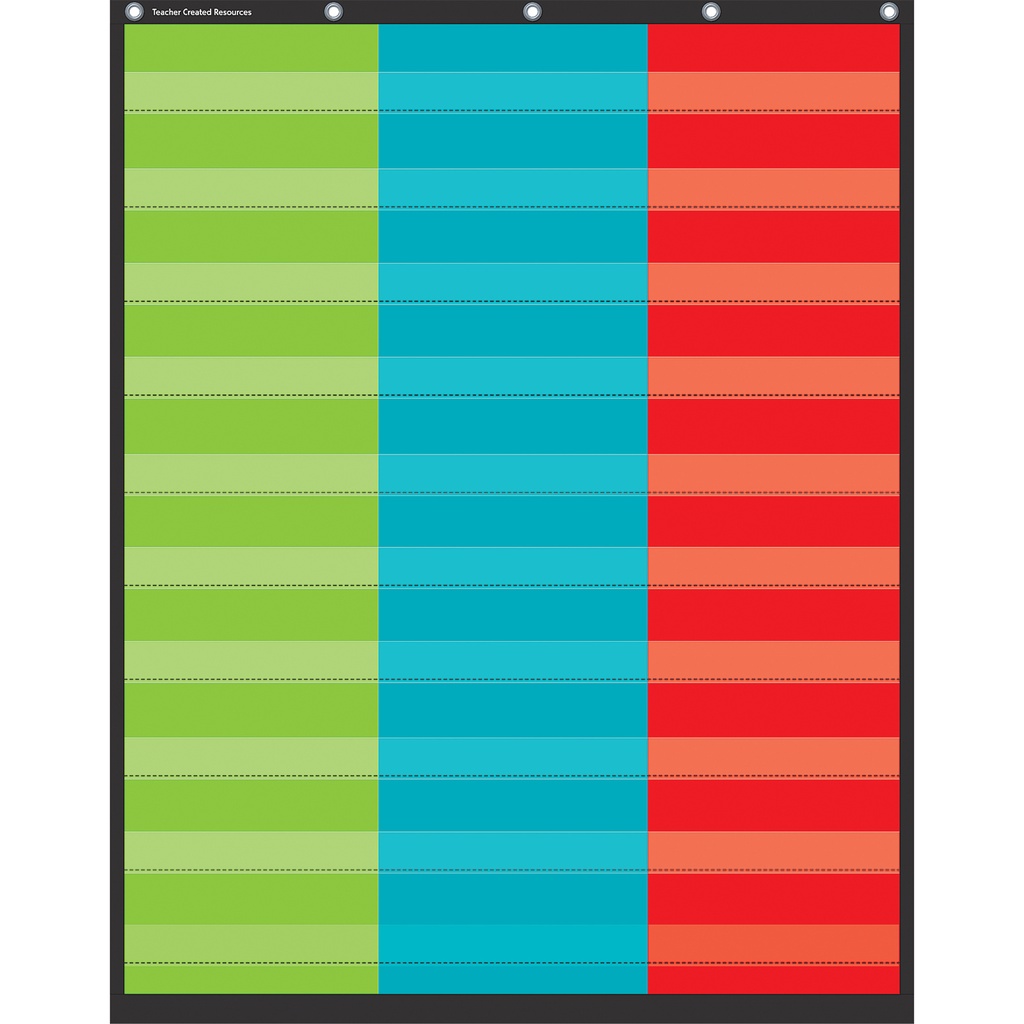 3 Column Pocket Chart