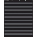 Black 10 Pocket Chart