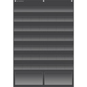 Black Calendar Pocket Chart 