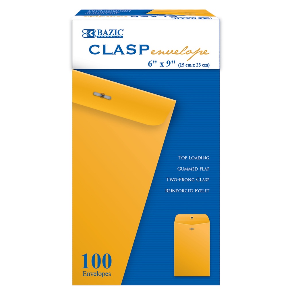 Clasp Envelopes Pack of 100