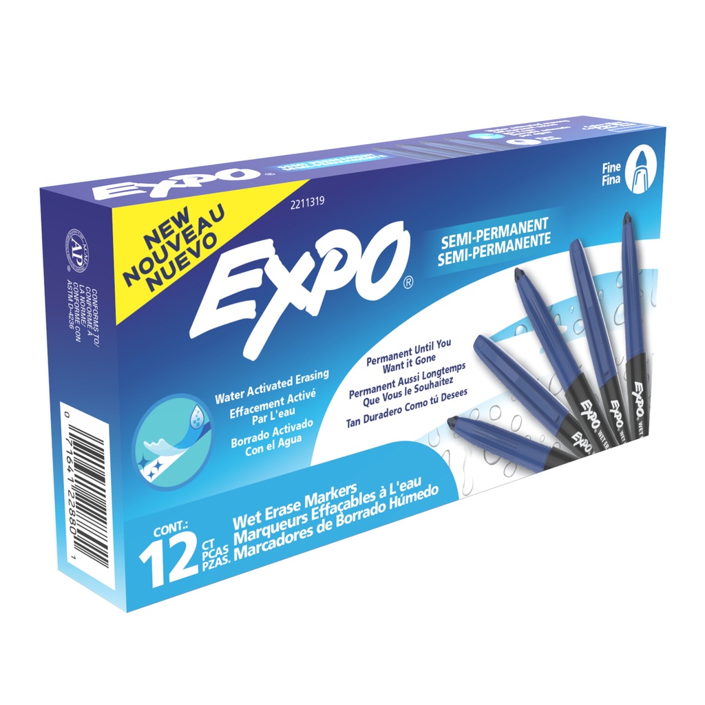 Fine Expo Wet Erase Markers