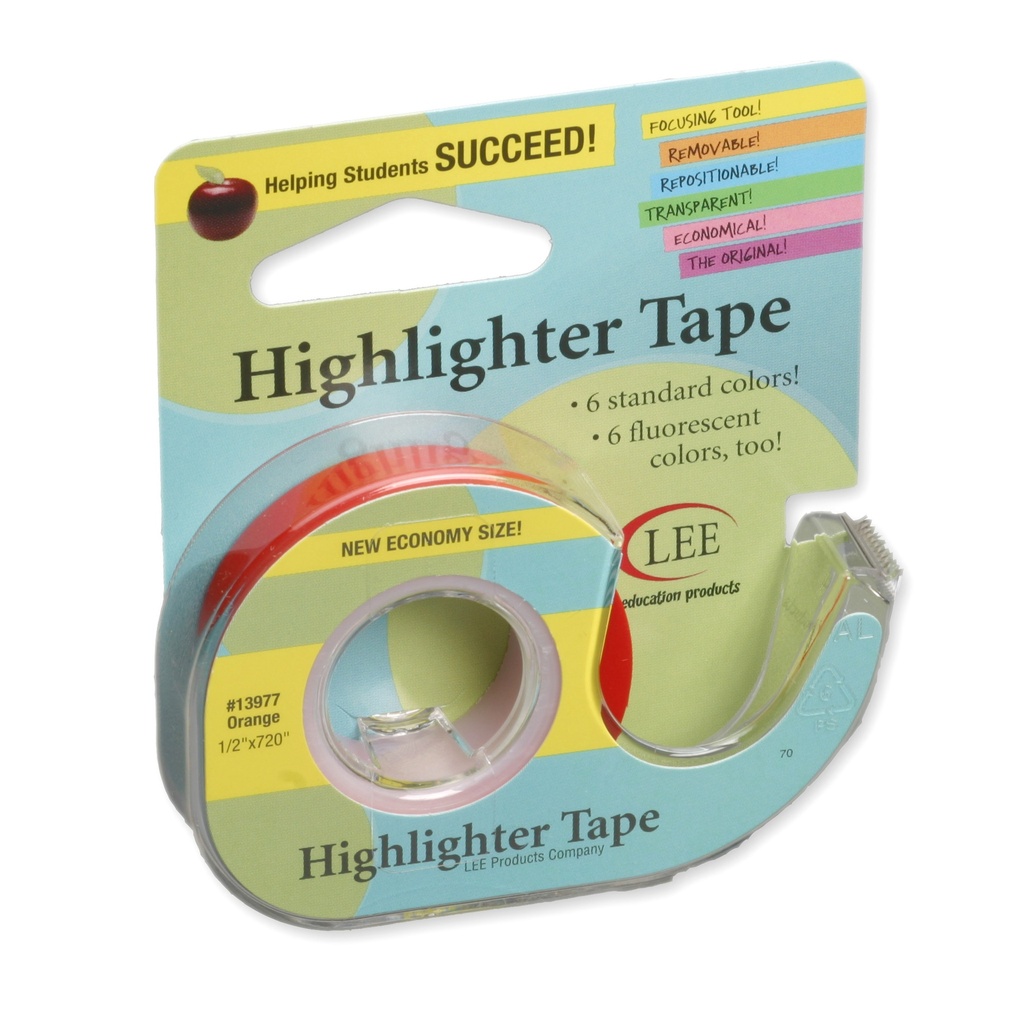 Removable Highlighter Tape