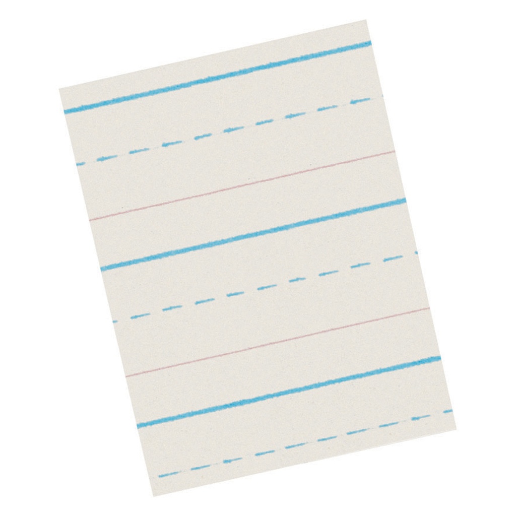 Gr 1 D'Nealian Broken Midline Paper