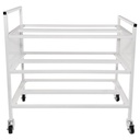24 Ball Double Wide Ball Cart 