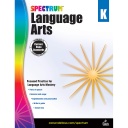 Spectrum Language Arts Workbook Grade K Paperback
