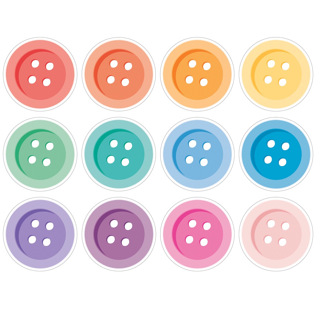 Crafty and Cool Buttons Cutouts