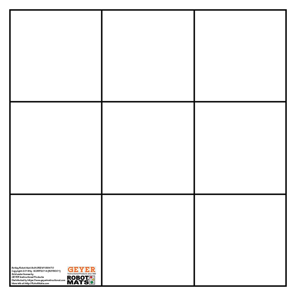 Botley 27" x 27" Grid Mat 9" Squares