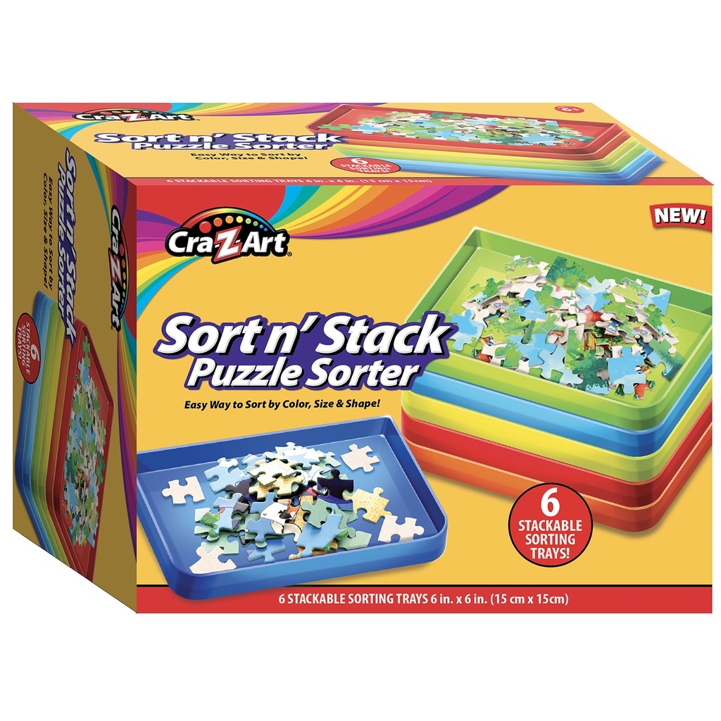Puzzle Sorting Trays Set of 6