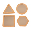 Little Looking Shape Mirrors Set of 4