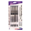 Hybrid Technica Black Gel Pens in 5 Assorted Widths