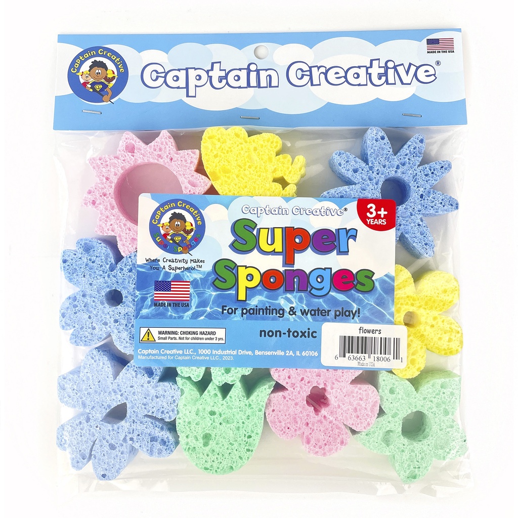 Flowers Super Sponges