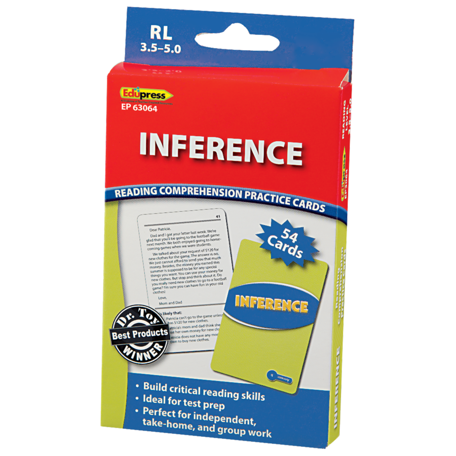 Inference Reading Comprehension Blue Level