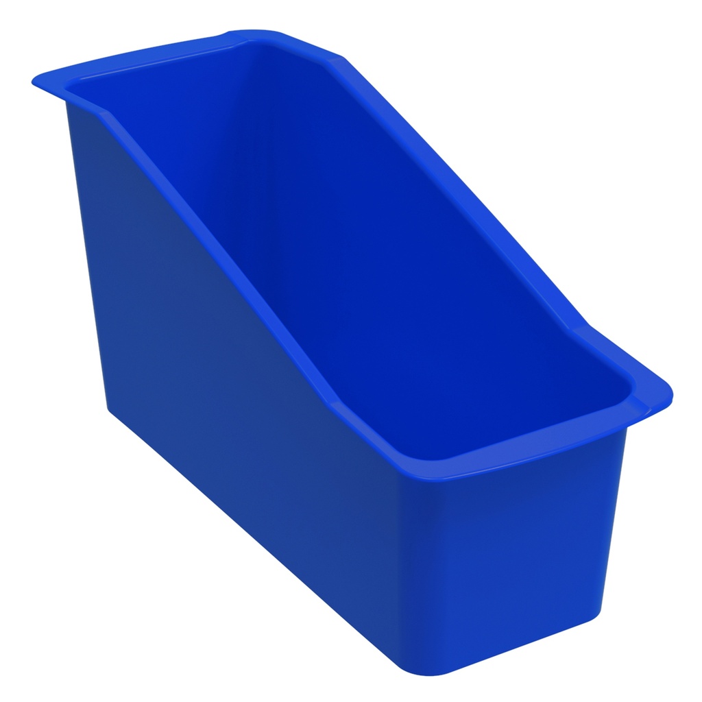 Blue Large Book Bin Pack of 6