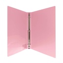 1" Pastel Poly 3 Ring Binder with Pocket