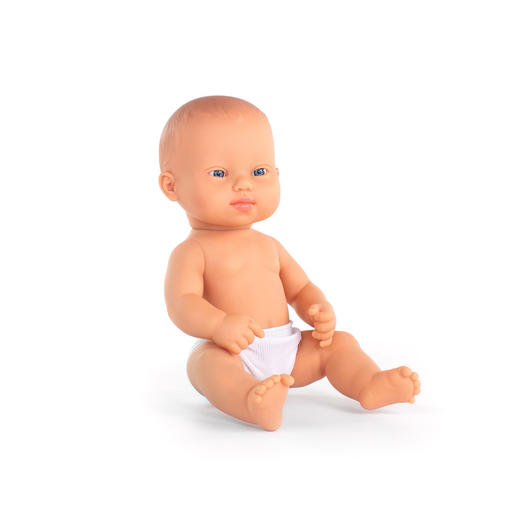 Cacasuan Boy with Down Syndrome 12.625" Baby Doll
