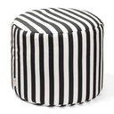 Indoor/Outdoor Bean Bag Pouf Ottoman