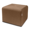 Monroe Large Square Foam Ottoman with Stain Resistant Performance Fabric