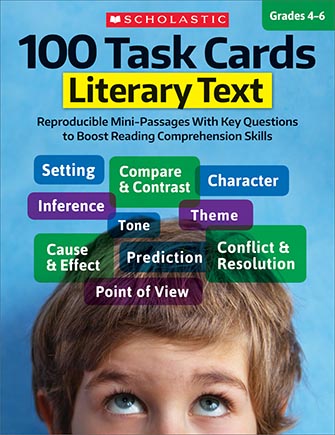 Literary Text 100 Task Card Set