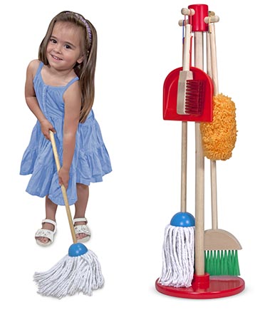[8600 LCI] Lets Play House! Dust Sweep and Mop