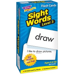 [53019 T] Level 3 Sight Words Skill Drill Flash Cards