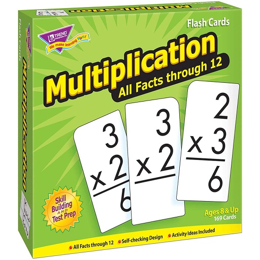 [53203 T] Multiplication 0-12 All Facts Skill Drill Flash