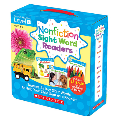 [584282 SC] Non Fiction Sight Word Readers Student Pack Level B