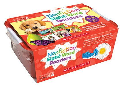 [584285 SC] Non Fiction Sight Word Readers Tub Level A